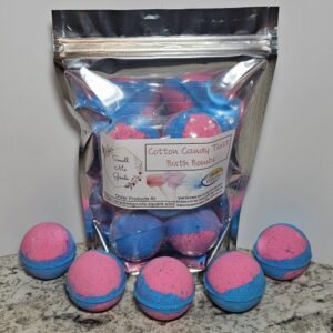 Product image of Cotton Candy Twist –  Bath Bombs