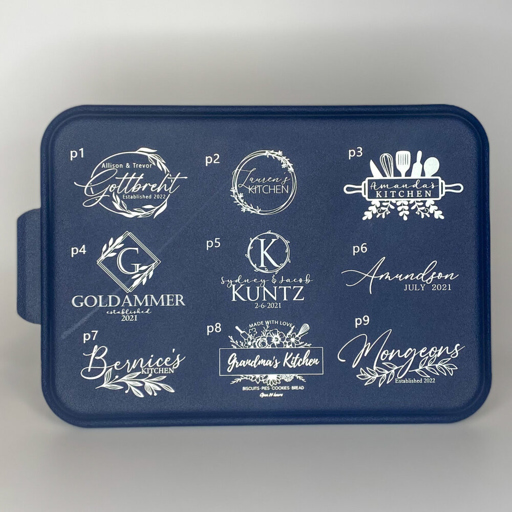 Cake Pan with Engravable Lid 4 Colors — Vermont Awards & Engraving