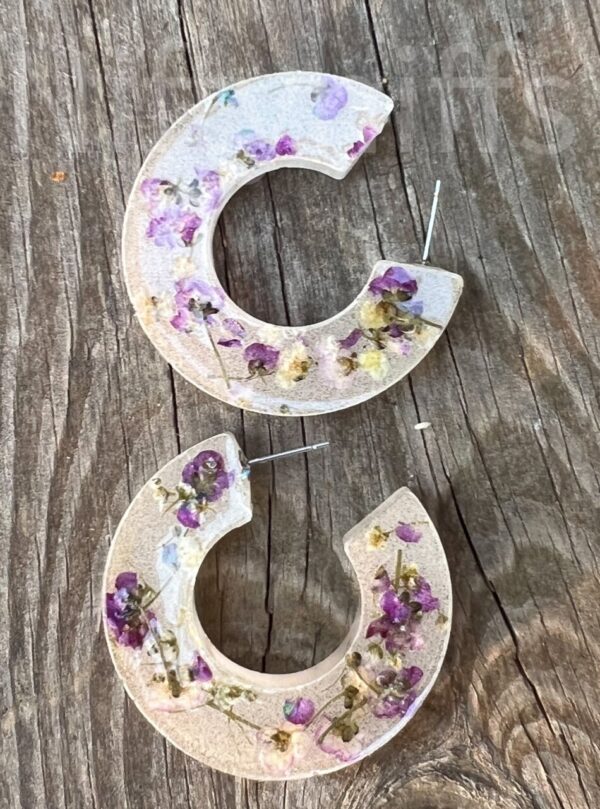 Product image of Flower Hoops