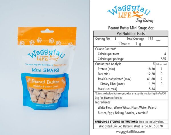 Product image of PEANUT BUTTER All Natural Everyday Dog Treats