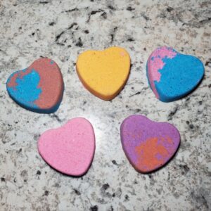 Product image of Heart Bath Bombs