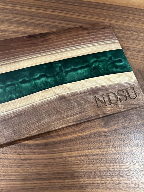 Product image of NDSU Epoxy River Charcuterie Board