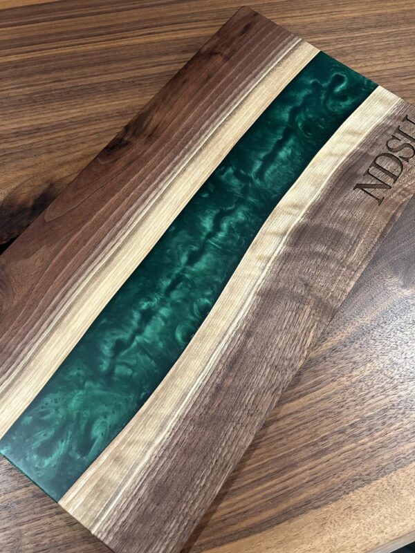 Product image of NDSU Epoxy River Charcuterie Board