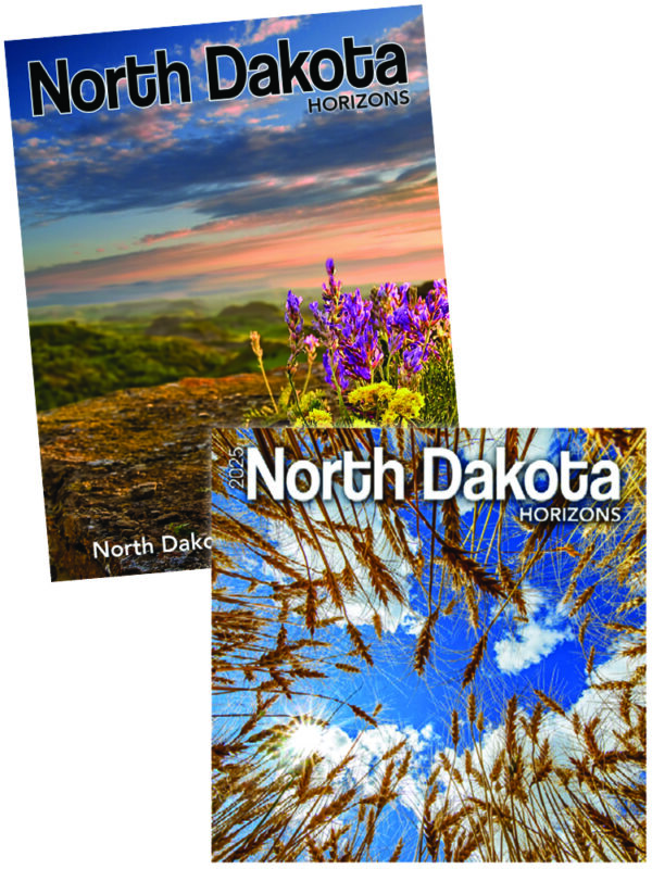 Product image of COMBO: One-year Subscription to North Dakota Horizons magazine and the 2025 North Dakota Horizons Scenic Calendar