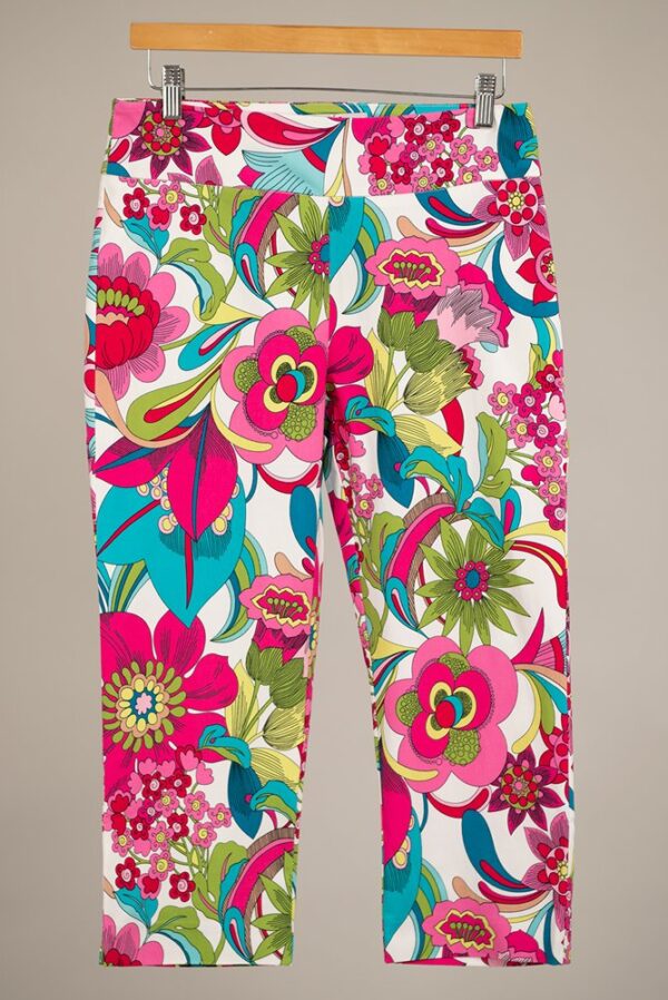 Product image of Printed Stretch Capri (S-3XL)