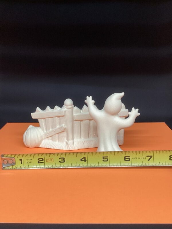 Product image of Paintable ghost with fence