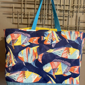 Product image of Oversized Tote Colorful Fish