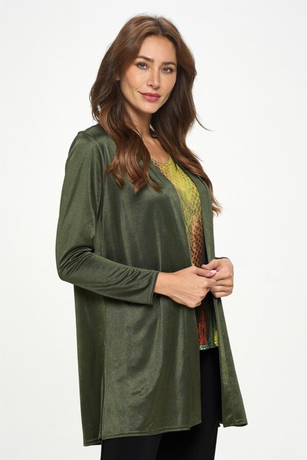 Product image of Olive 3/4 Sleeve Duster