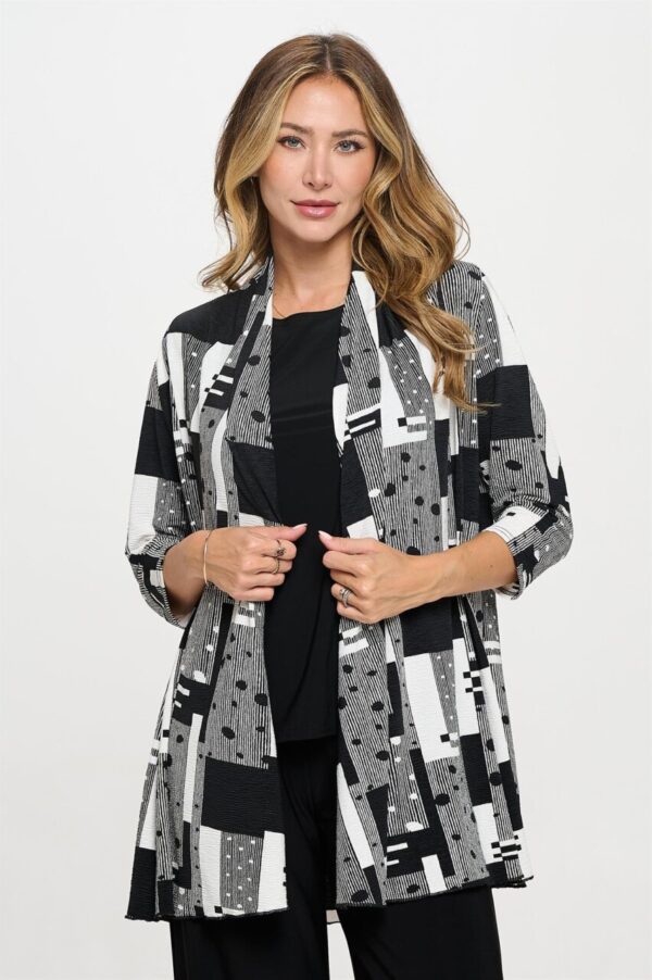 Product image of Venechia Printed Cardigan