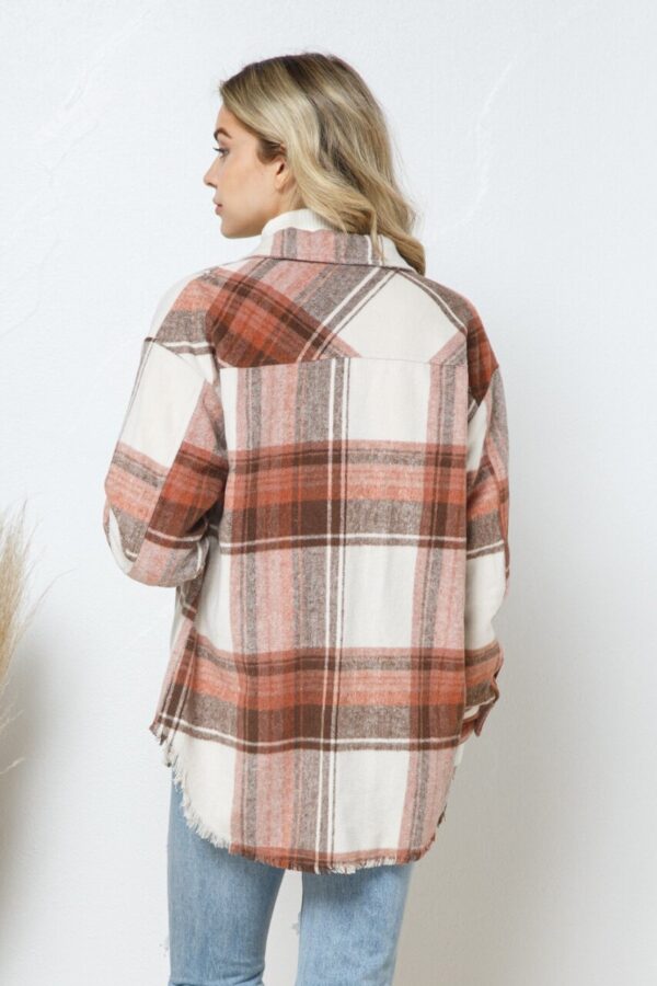 Product image of Oversized Plaid Shacket