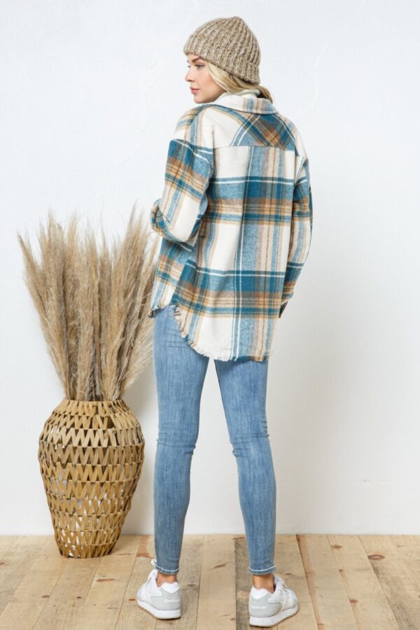 Product image of Oversized Plaid Shacket