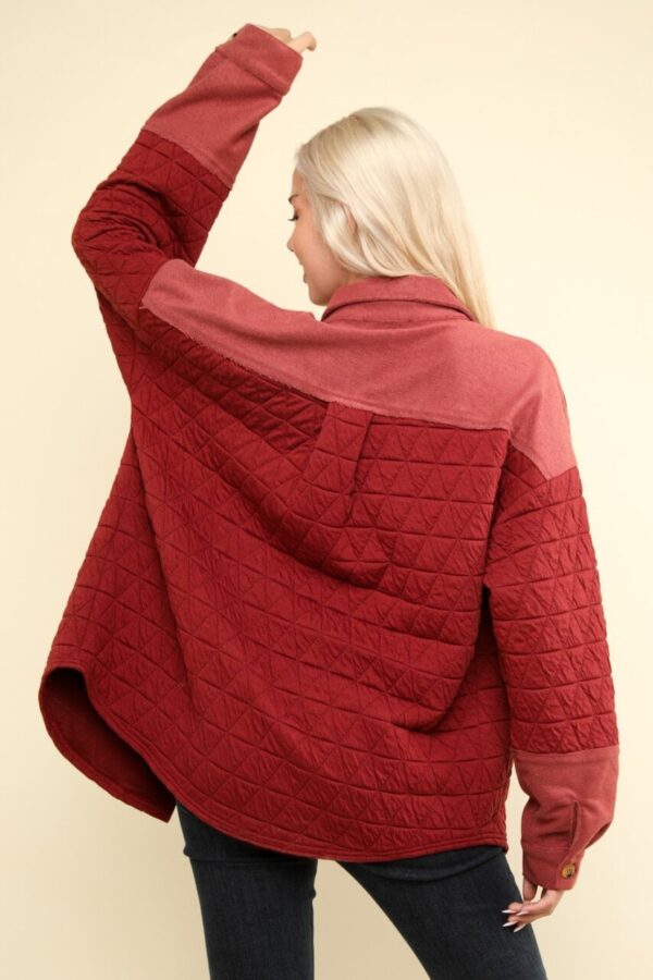 Product image of Quilted Shacket – 2 colors!