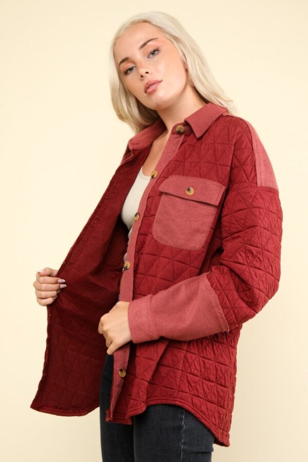 Product image of Quilted Shacket – 2 colors!