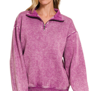 Product image of Acid Wash Fleece Pullover