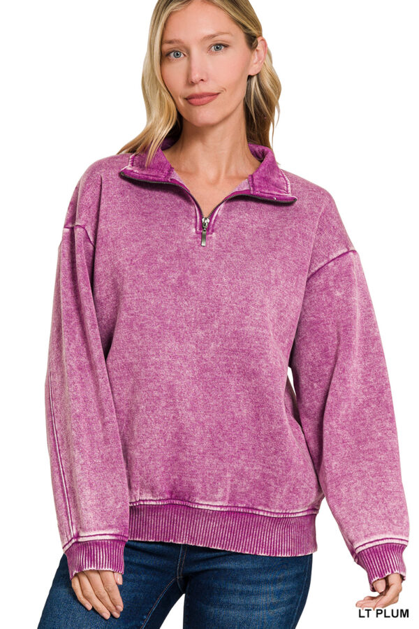 Product image of Acid Wash Fleece Pullover