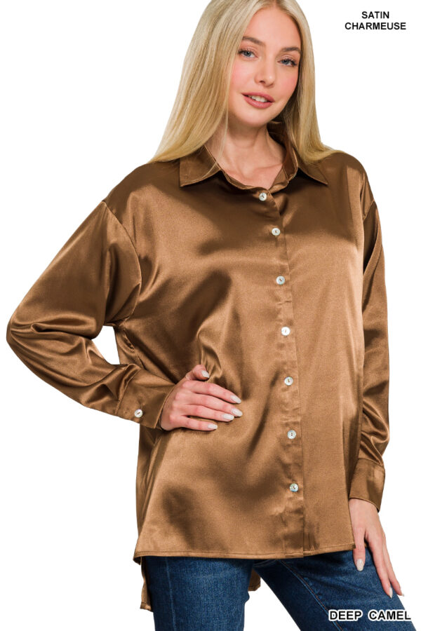 Product image of Satin Charmeuse Blouse