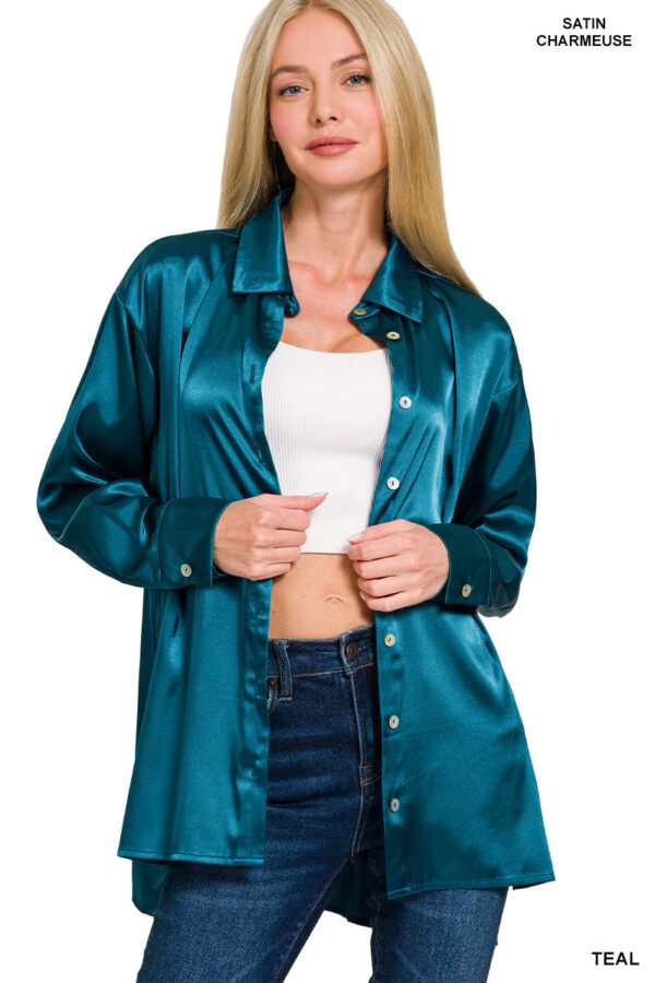 Product image of Satin Charmeuse Blouse