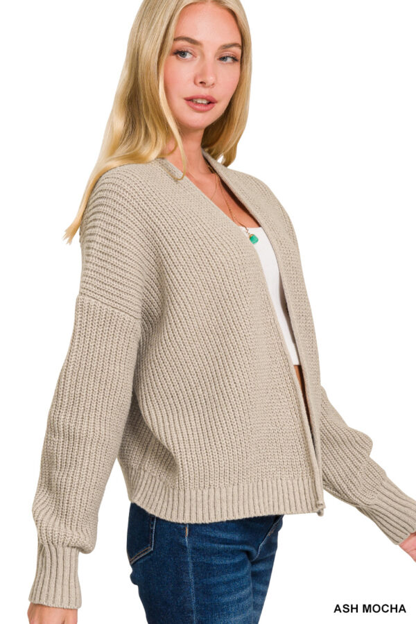 Product image of Cropped Sweater Cardigan – 2 colors!