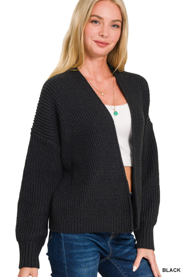 Product image of Cropped Sweater Cardigan – 2 colors!