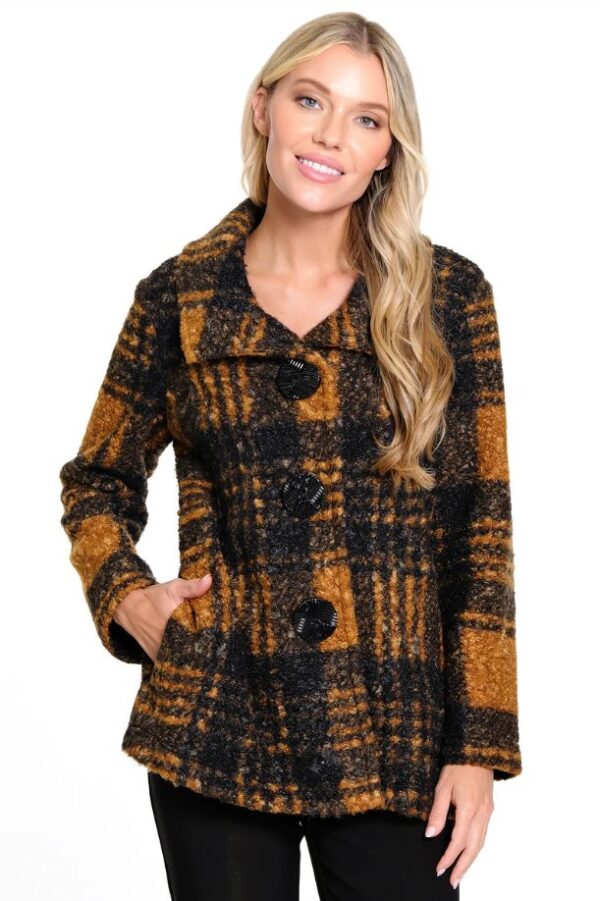 Product image of PLAID BOUCLE JACKET