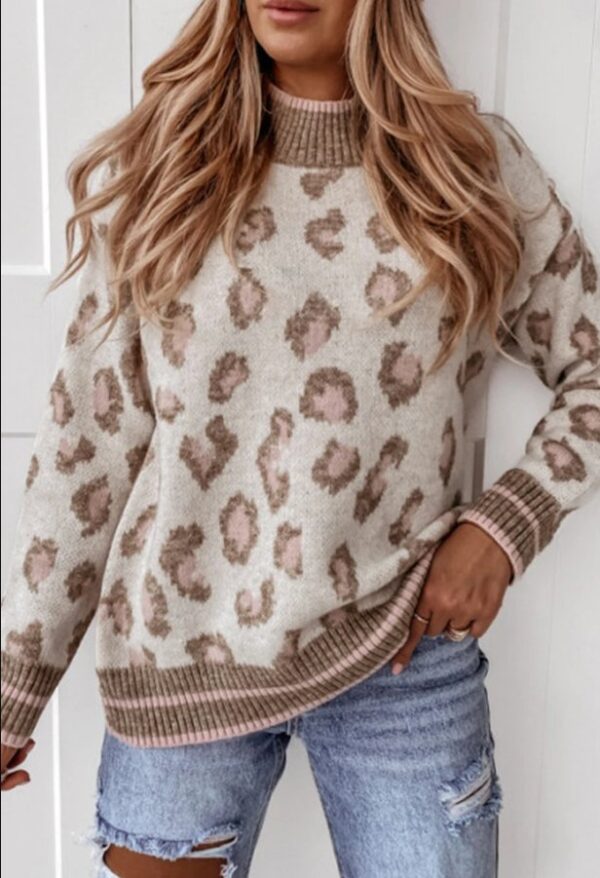 Product image of Leopard Print Sweater