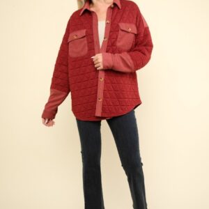 Product image of Quilted Shacket – 2 colors!