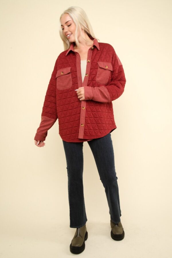 Product image of Quilted Shacket – 2 colors!