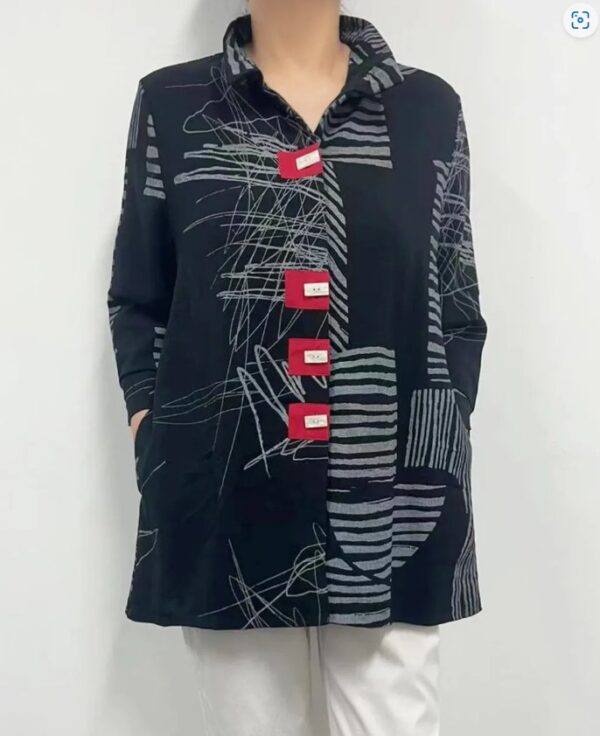 Product image of Printed Button Front Tunic