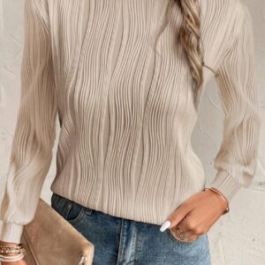 Product image of LS Vertical Textured Pullover – 2 COLORS!