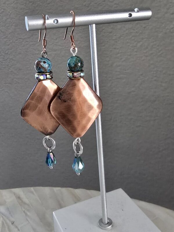 Product image of Copper Drop Earrings