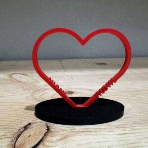 Product image of Custom Heart Shaped Picture Holder