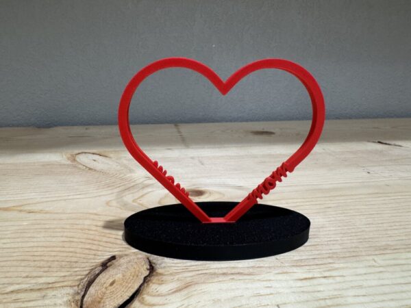 Product image of Custom Heart Shaped Picture Holder