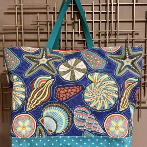 Product image of “Seashells by the Shore” Oversized Tote