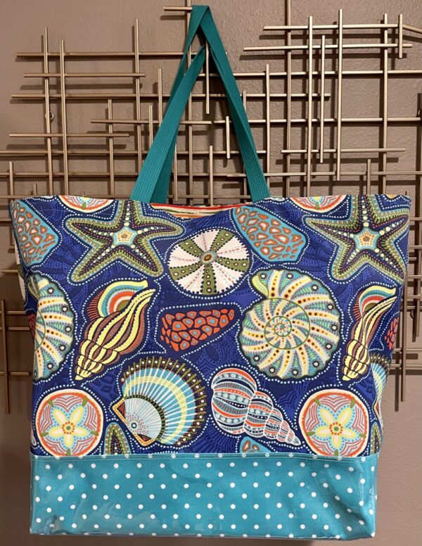 Product image of “Seashells by the Shore” Oversized Tote