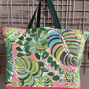 Product image of “Tropical Leaves” Oversized Tote